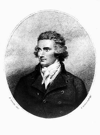 Mungo Park (1771-1805) - grabado después de H. Edridge. de Henry (after) Edridge