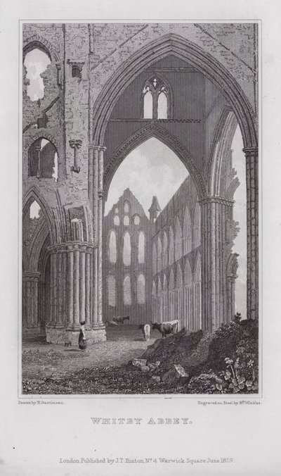 Abadía de Whitby de Henry (after) Gastineau