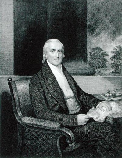 Philip Syng Physick (1768-1837) grabado por Richard W. Dodson (1812-67) de Henry (after) Inman