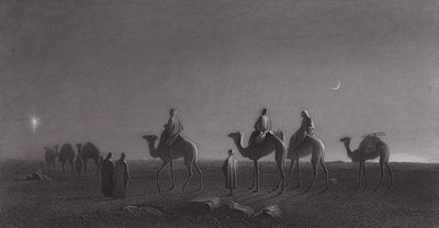 La estrella de Oriente (grabado) de Henry (after) Warren