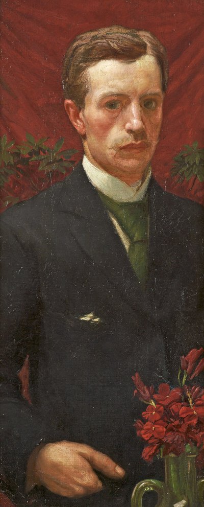 Autorretrato, c.1890 de Henry A. 1868 1940 Payne