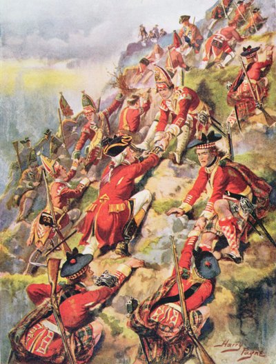 Escalando las alturas de Abraham, ilustración de 