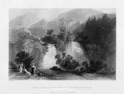 Beit-El-Ma, el sitio de la antigua ciudad de Riblah, Israel, 1841 de Henry Adlard