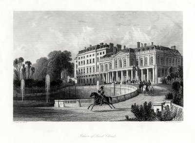 Palacio de Saint-Cloud, París, Francia, 1875 de Henry Adlard