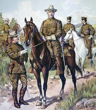 Uniformes de servicio de campo del ejército de EE.UU. 1902-07 de Henry Alexander (after) Ogden