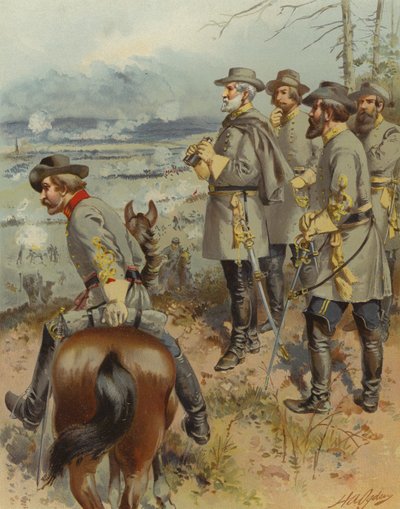 General Robert E Lee en Fredericksburg de Henry Alexander (after) Ogden