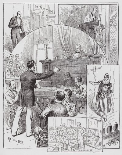 Oratoria y Declamación de Henry Alexander (after) Ogden