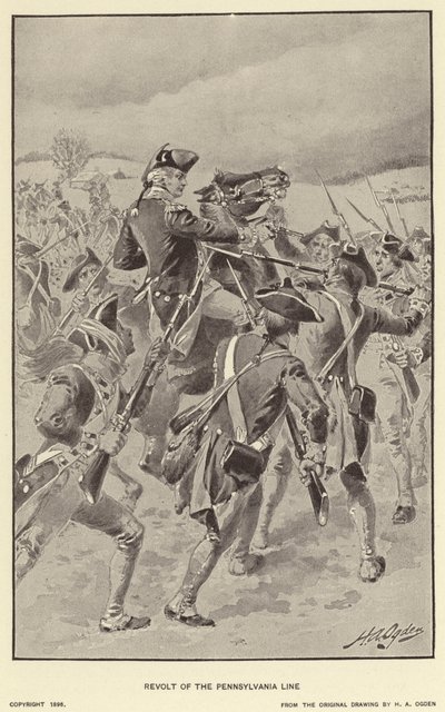 Revuelta de la Línea de Pensilvania de Henry Alexander (after) Ogden