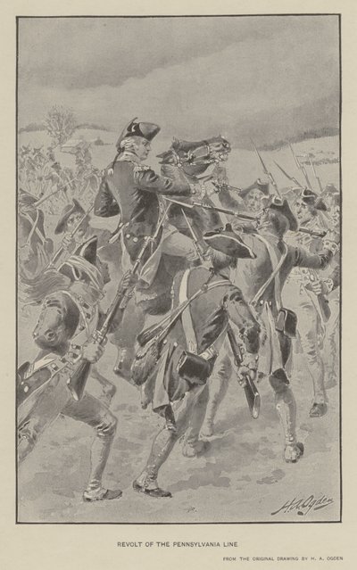 Revuelta de la Línea de Pensilvania de Henry Alexander (after) Ogden