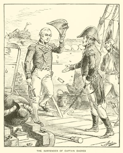 La Rendición del Capitán Dacres de Henry Alexander (after) Ogden