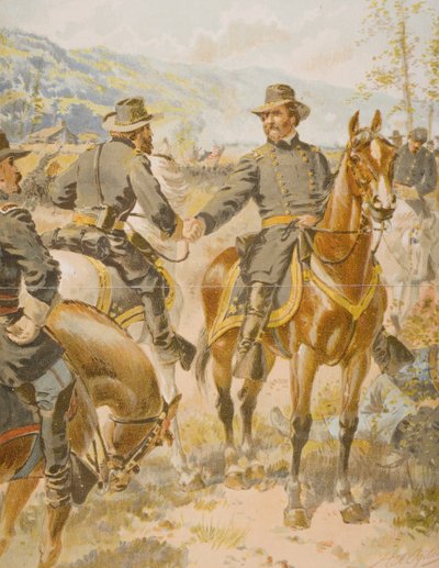General George Henry Thomas (1816-70) en la batalla de Chickamauga, 20 de septiembre de 1863 de Henry Alexander Ogden