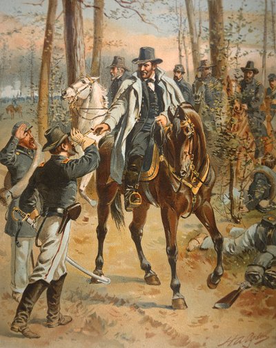General Grant en la Campaña del Desierto, 5 de mayo de 1864 de Henry Alexander Ogden
