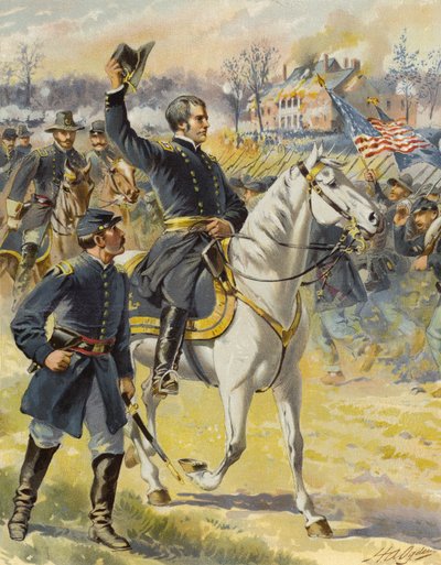 Hooker en Chancellorsville, 3 de mayo de 1863 de Henry Alexander Ogden