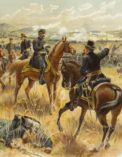 Meade en Gettysburg, 2 de julio de 1863 de Henry Alexander Ogden