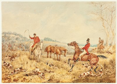 Escena de caza de Henry Alken