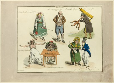 Placa de ilustraciones a canciones populares de Henry Alken