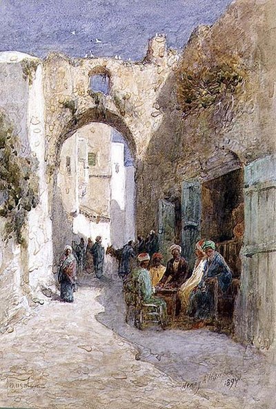 Una calle tranquila, Jerusalén de Henry Andrew Harper
