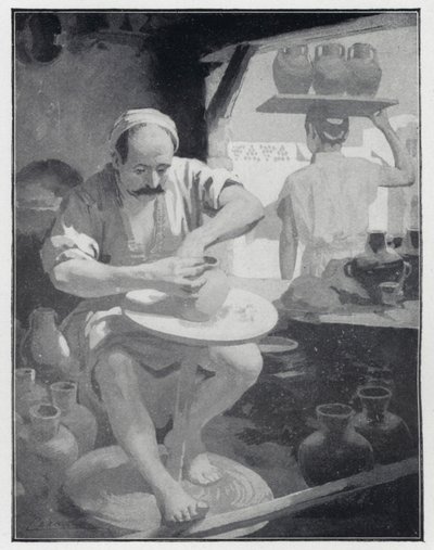 Un alfarero oriental de Henry Andrew Harper