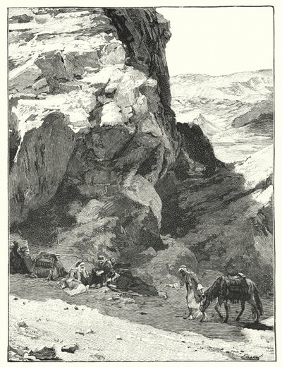 Sombra de una gran roca, cerca de War Sabo de Henry Andrew Harper