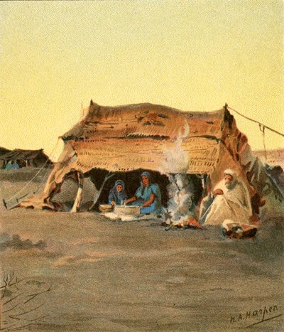 Vida en tienda de campaña de Henry Andrew Harper