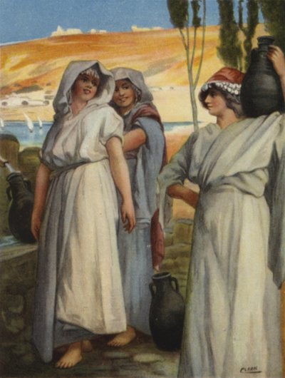 Mujeres sacando agua de un pozo de Henry Andrew Harper