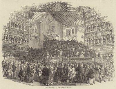 Concierto Nacional en el Teatro de Su Majestad de Henry Anelay