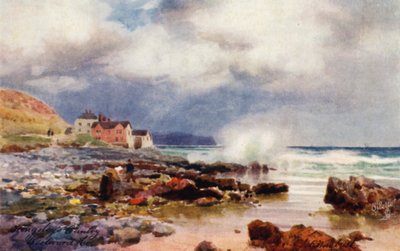 The Beach, Westward Ho! (litografía en color) de Henry B. (after) Wimbush