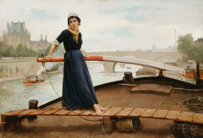 A lo largo del Sena, 1879 de Henry Bacon