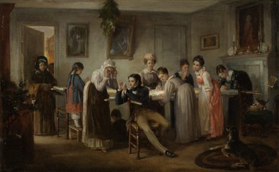 Fiesta de acolchado, 1872 de Henry Bacon