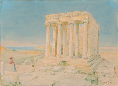 Templo de Nike Apteros, s.f. de Henry Bacon