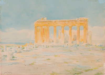 El Partenón, fachada este, s.f. de Henry Bacon