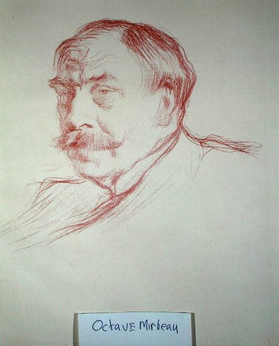 Octave Mirabeau (1848-1917) 1901 de Henry Bataille