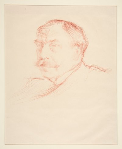 Retrato de Mirbeau de Henry Bataille