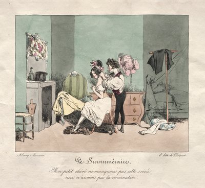 Aduanas administrativas: Supernumerario de Henry Bonaventure Monnier