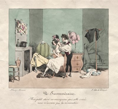 Aduanas Administrativas: Supernumerario de Henry Bonaventure Monnier