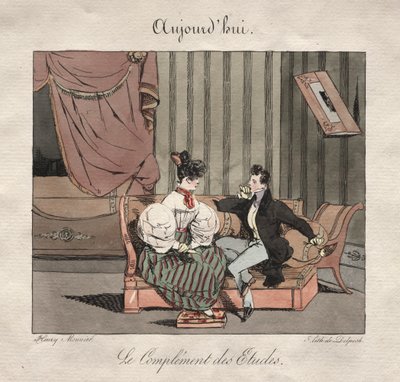 Ocasiones parisinas: El complemento de los estudiantes de Henry Bonaventure Monnier