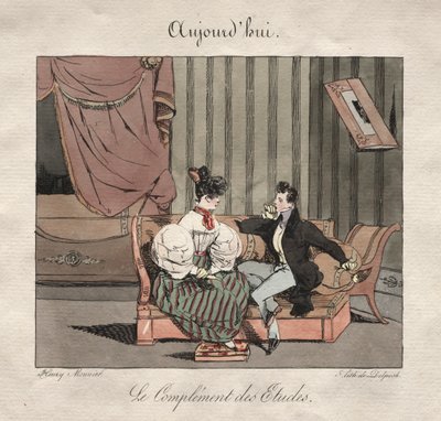 Ocasiones parisinas: El complemento de los estudiantes de Henry Bonaventure Monnier