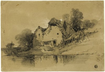 Cabaña en el Borde del Canal de Henry Bright