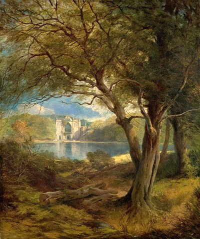 Abadía de Newstead, Nottinghamshire de Henry Bright