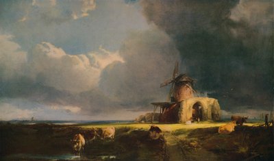 Abadía de St. Benet, en el Bure, c1854 de Henry Bright