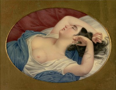 La bella durmiente, ca. 1850 de Henry Brintnell Bounethea