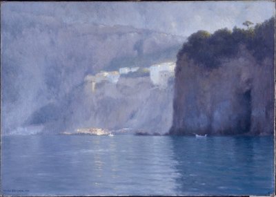 Meta (estilo Maeterlinck), en 1912 (óleo sobre lienzo) de Henry Brokman Knudsen