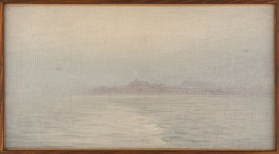 Niebla en el mar, hacia 1911 (óleo sobre lienzo) de Henry Brokman Knudsen