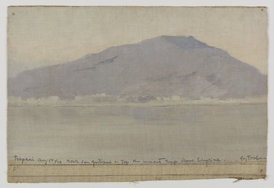 Trapani, Monte San Giuliano (Sicilia), en 1899 (óleo sobre lienzo) de Henry Brokman Knudsen