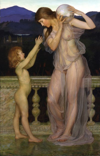 Ilusiones, c.1900 (óleo sobre lienzo) de Henry Brown Fuller