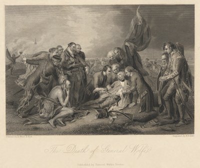 La muerte del general Wolfe de Henry Bryan Hall I
