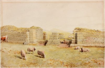 La Puerta Oeste en Housesteads de Henry Burdon Richardson