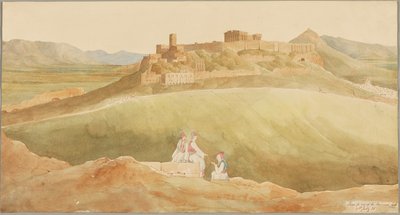 Vista de la Acrópolis, Atenas, Grecia de Henry Byam Martin