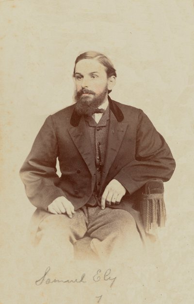 Retrato carte-de-visite de Samuel Ely de Henry C. Phillips