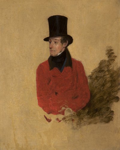 Un cazador (2º Lord de Tabley 1811-87) de Henry Calvert